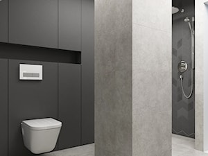 łazienka na poddaszu - Łazienka, styl nowoczesny - zdjęcie od FOORMA Pracownia Architektury Wnętrz