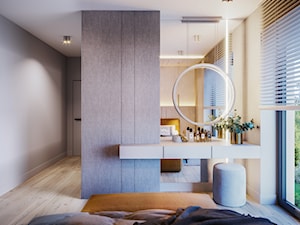 Dom w Okęciu - Sypialnia, styl nowoczesny - zdjęcie od FOORMA Pracownia Architektury Wnętrz