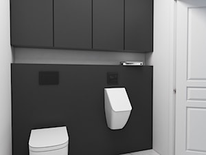 Łazienki - Średnia z marmurową podłogą łazienka, styl minimalistyczny - zdjęcie od FOORMA Pracownia Architektury Wnętrz