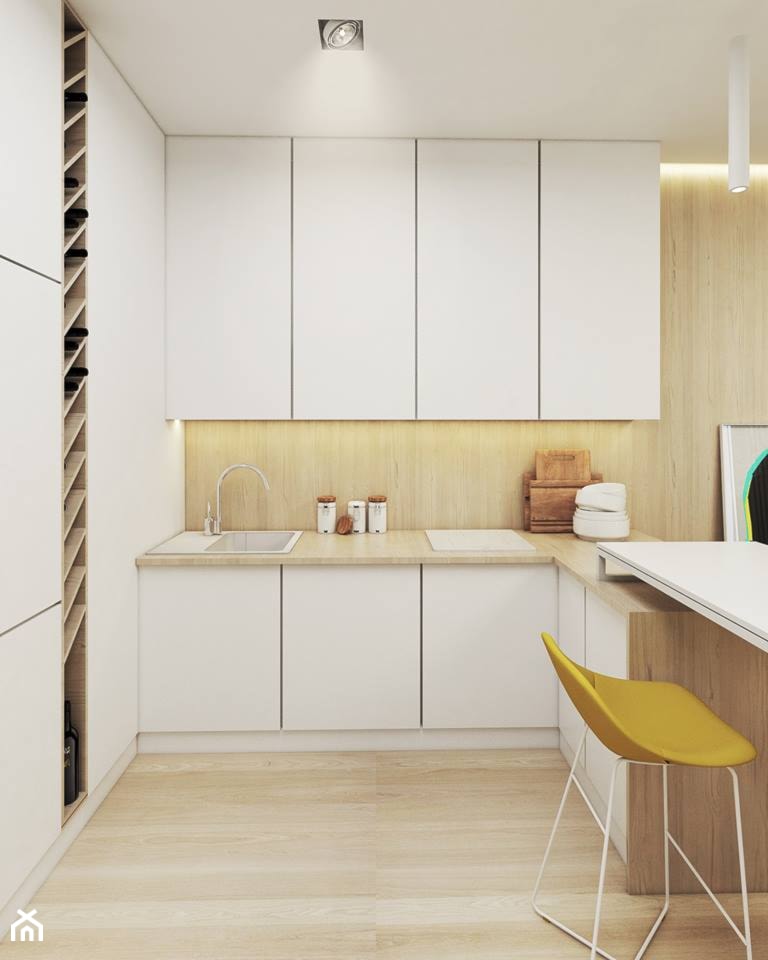 Mieszkanie w Warszawie - Kuchnia, styl nowoczesny - zdjęcie od FOORMA Pracownia Architektury Wnętrz