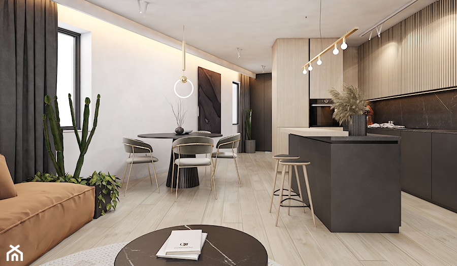 Mieszkanie We Wrocławiu III - Kuchnia, styl nowoczesny - zdjęcie od FOORMA Pracownia Architektury Wnętrz