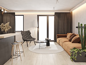 Mieszkanie We Wrocławiu III - Salon, styl nowoczesny - zdjęcie od FOORMA Pracownia Architektury Wnętrz