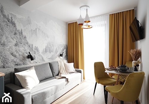 Dom w Zakopanem - Salon, styl skandynawski - zdjęcie od Studio 4 Design