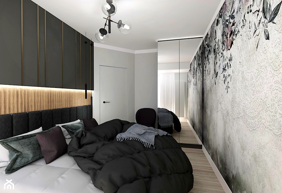 Apartament na Podhalu - Sypialnia, styl nowoczesny - zdjęcie od Studio 4 Design