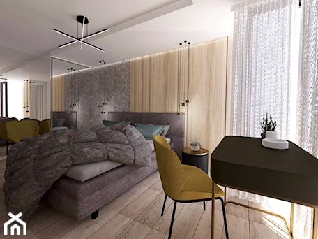 Aranżacje wnętrz - Sypialnia: Apartament na Podhalu - Sypialnia, styl nowoczesny - Studio 4 Design. Przeglądaj, dodawaj i zapisuj najlepsze zdjęcia, pomysły i inspiracje designerskie. W bazie mamy już prawie milion fotografii!