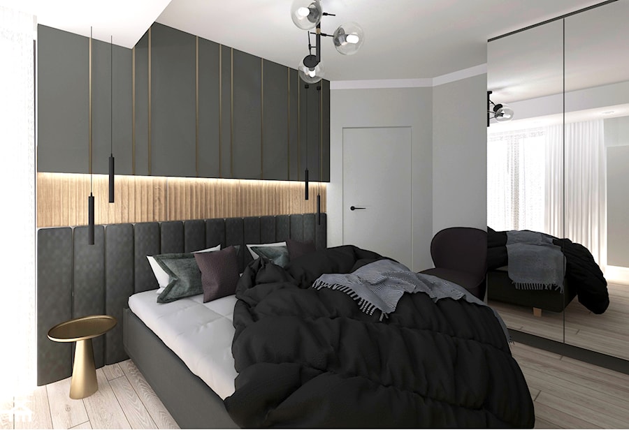 Apartament na Podhalu - Sypialnia, styl nowoczesny - zdjęcie od Studio 4 Design