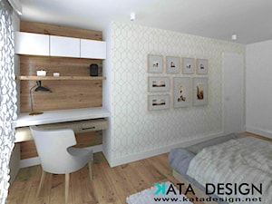 Mieszkanie W krakowie 89 m2 - Sypialnia, styl minimalistyczny - zdjęcie od Studio 4 Design