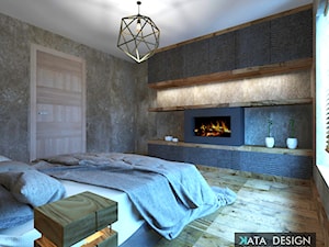 Dom Tychy - Średnia sypialnia, styl nowoczesny - zdjęcie od Studio 4 Design