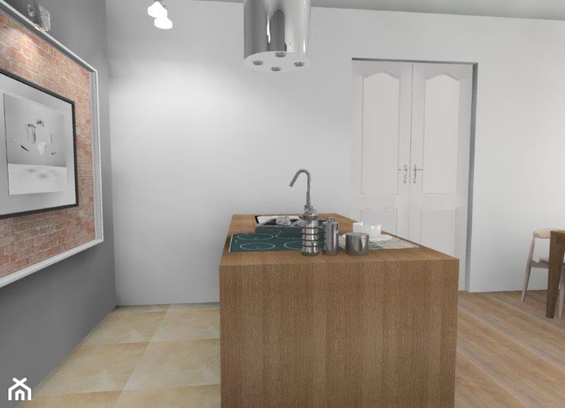 Mieszkanie w kamienicy - Kuchnia, styl nowoczesny - zdjęcie od Pracownia Aranżacji Wnętrz "O-Kreślarnia"