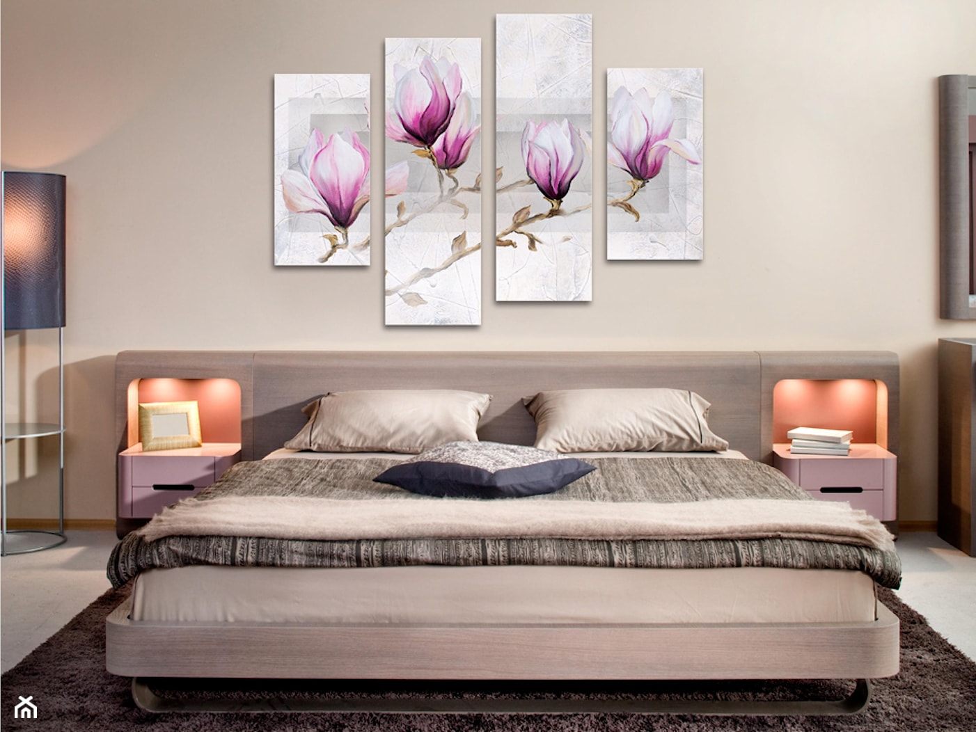 Mgliste magnolie - zdjęcie od Artgeist - Homebook