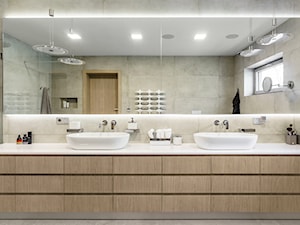 Aranżacjia łazienki głównej - zdjęcie od AJOT praownia projektowa