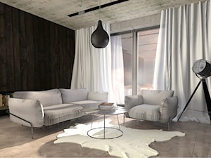Mieszkanie - Salon, styl industrialny - zdjęcie od Artisio Design