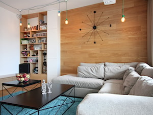 Wola - Mały szary salon, styl nowoczesny - zdjęcie od Soma Architekci