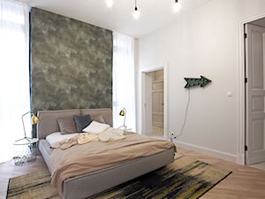 Koneser - Średnia biała sypialnia, styl nowoczesny - zdjęcie od Soma Architekci