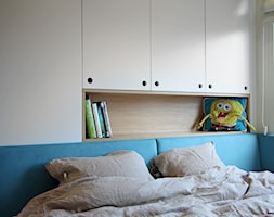 Wola - Mała biała sypialnia, styl nowoczesny - zdjęcie od Soma Architekci - Homebook