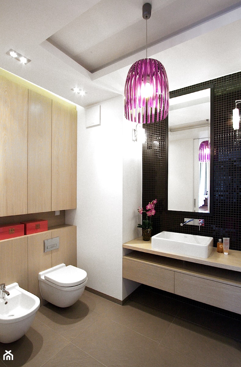 Fluo Apartment - Łazienka, styl nowoczesny - zdjęcie od Soma Architekci