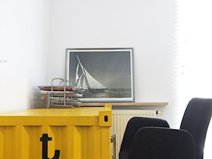 Konkurs - Małe białe biuro, styl industrialny - zdjęcie od Soma Architekci