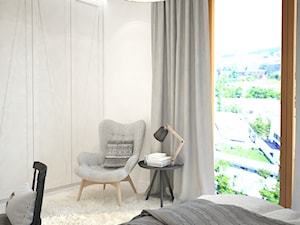 Mieszkanie we Wrocławiu, styl skandynawski - Średni biały pokój dziecka dla dziecka dla nastolatka dla chłopca dla dziewczynki, styl skandynawski - zdjęcie od Mart-Design Architektura Wnętrz