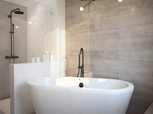 Delikatna łazienka w stylu industrialnym - Mała łazienka, styl industrialny - zdjęcie od Mart-Design Architektura Wnętrz
