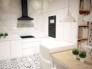 Projekt mieszkania 60m² - Kuchnia, styl nowoczesny - zdjęcie od Mart-Design Architektura Wnętrz