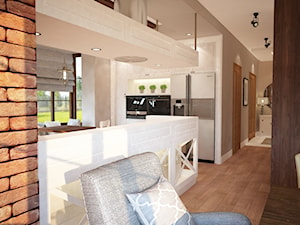 Wnętrze ciepłe, klimatyczne... - Kuchnia, styl industrialny - zdjęcie od Mart-Design Architektura Wnętrz