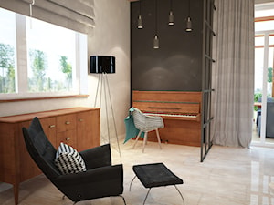 Dom w Brodnicy - Salon, styl tradycyjny - zdjęcie od Mart-Design Architektura Wnętrz