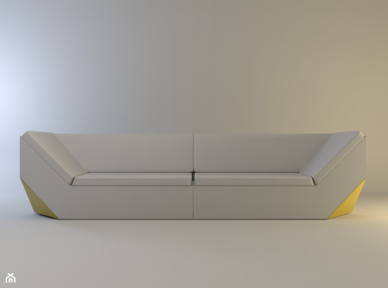 Sofa "45" - zdjęcie od Init - architektura wnętrz, wzornictwo przemysłowe - Homebook