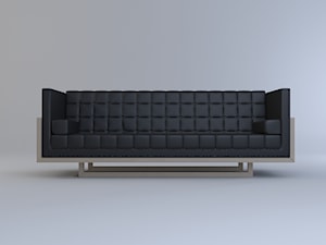 sofa "black" - zdjęcie od Init - architektura wnętrz, wzornictwo przemysłowe