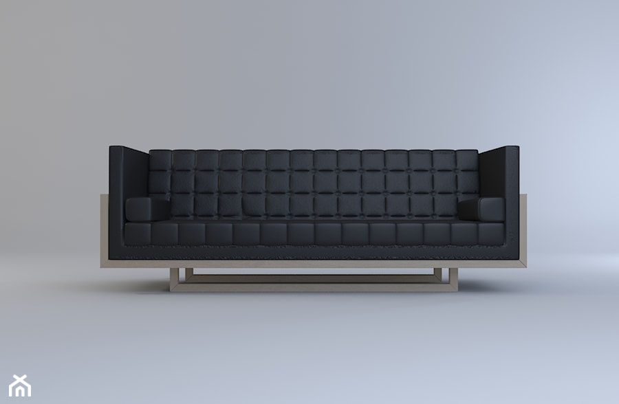 sofa "black" - zdjęcie od Init - architektura wnętrz, wzornictwo przemysłowe