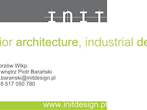 - zdjęcie od Init - architektura wnętrz, wzornictwo przemysłowe