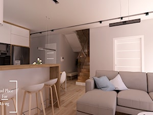 Dom w stylu nowoczesnym - Salon, styl nowoczesny - zdjęcie od Good Place For Living