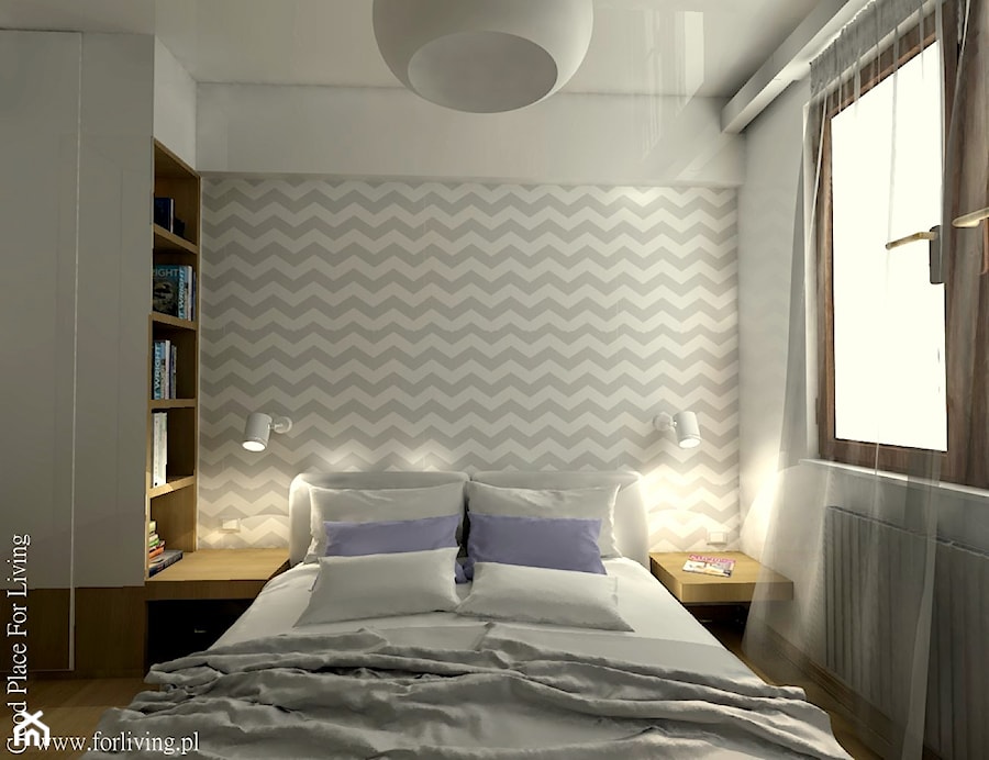 Na dobre sny - Sypialnia, styl minimalistyczny - zdjęcie od Good Place For Living