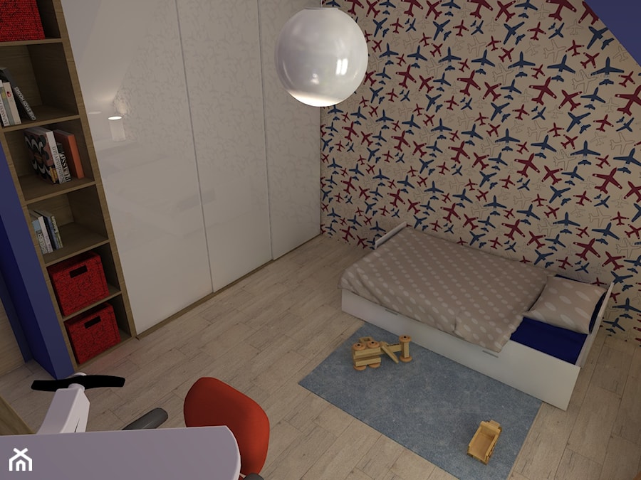 Mieszkanie na poddaszu - Pokój dziecka, styl nowoczesny - zdjęcie od Good Place For Living