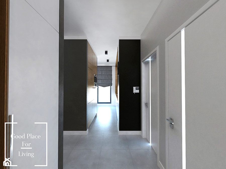 Osiedle Fi - 48 m2 - Hol / przedpokój, styl nowoczesny - zdjęcie od Good Place For Living