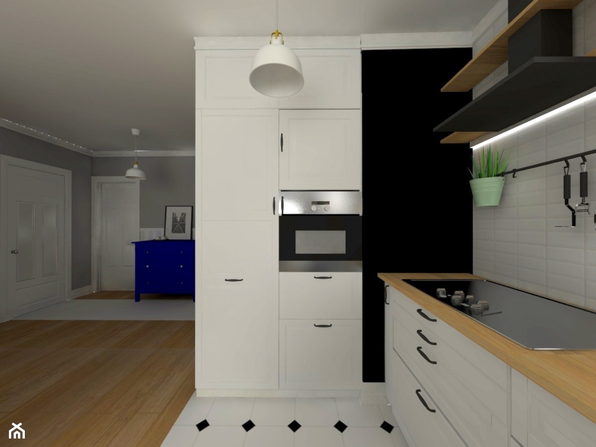 Mieszkanie w skandynawskim stylu - Kuchnia, styl skandynawski - zdjęcie od Good Place For Living - Homebook
