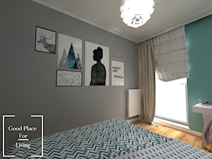 Osiedle Fi - 48 m2 - Sypialnia, styl nowoczesny - zdjęcie od Good Place For Living