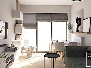Nowoczesne mieszkanie, ul.Reduta - Salon, styl nowoczesny - zdjęcie od Good Place For Living