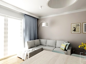Mieszkanie 56.5 m2 Reduta - Salon, styl nowoczesny - zdjęcie od Good Place For Living