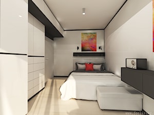 Mieszkanie Osiedle Fi - 51 m2 - Sypialnia, styl nowoczesny - zdjęcie od Good Place For Living