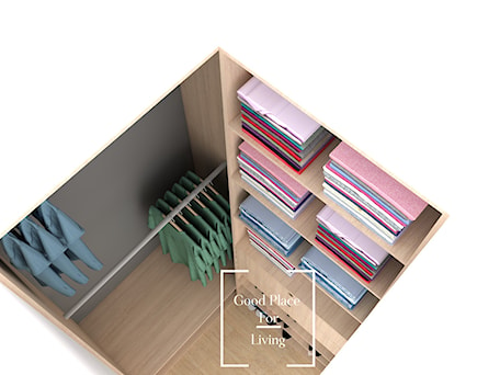 Aranżacje wnętrz - Garderoba: Kraków, ulica Skowronia - 57 m2 - Garderoba, styl skandynawski - Good Place For Living. Przeglądaj, dodawaj i zapisuj najlepsze zdjęcia, pomysły i inspiracje designerskie. W bazie mamy już prawie milion fotografii!