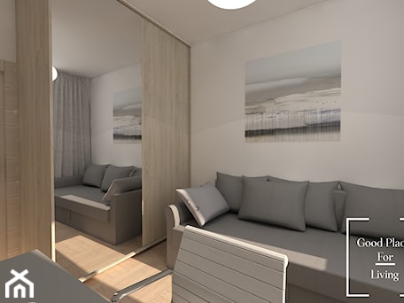 Aranżacje wnętrz - Biuro: Apartamenty Saska nad Jeziorem - Biuro, styl skandynawski - Good Place For Living. Przeglądaj, dodawaj i zapisuj najlepsze zdjęcia, pomysły i inspiracje designerskie. W bazie mamy już prawie milion fotografii!