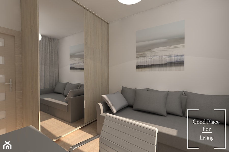 Apartamenty Saska nad Jeziorem - Biuro, styl skandynawski - zdjęcie od Good Place For Living