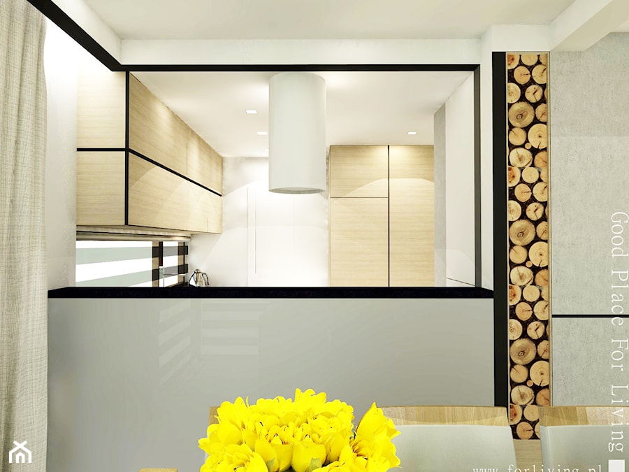 Dom jednorodzinny Niepołomice - Salon, styl nowoczesny - zdjęcie od Good Place For Living