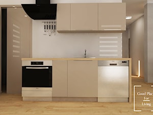 Dom w odcieniach cappuccino - Kuchnia, styl minimalistyczny - zdjęcie od Good Place For Living