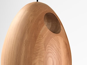 Oak - Ross Gardam - ręcznie robiona, dębowa, drewniana lampa wisząca z Australii w http://ilumia.pl - zdjęcie od ilumia.pl