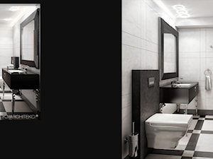 Willa w Zabrzu/ Toaleta - zdjęcie od KJ Architekci
