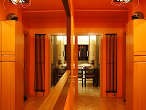 Wnętrza apartamentu w Krakowie - Hol / przedpokój, styl nowoczesny - zdjęcie od KJ Architekci