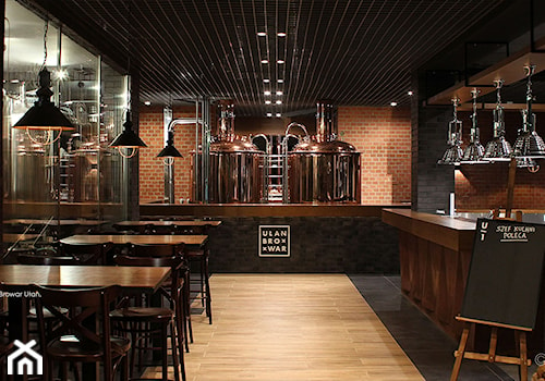 Projekt wnętrz browaru restauracyjnego w Poznaniu - Browar Ułan - zdjęcie od KJ Architekci