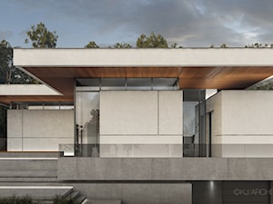 Współczesna rezydencja - Domy, styl nowoczesny - zdjęcie od KJ Architekci