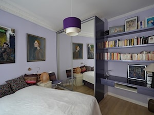 APARTAMENT W PARYŻU - Sypialnia, styl nowoczesny - zdjęcie od jm-wnetrza